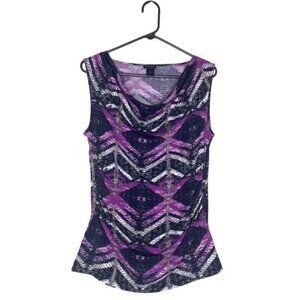 ANN TAYLOR OUTLET Cowl Neck Sleeveless Top - Size Medium